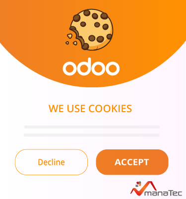 Cookie Consent Manager Basic und Live Chat für Odoo