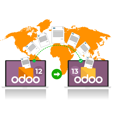 The migration of our Odoo database to the next generation runs through several process steps.