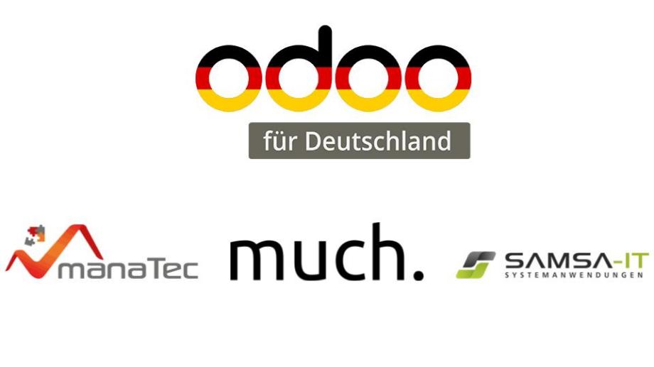Drei Odoo-Partner für Deutschland.