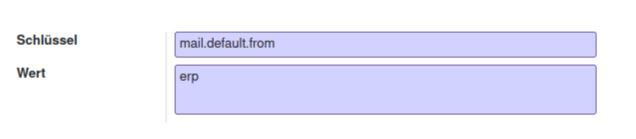 Die Odoo-Systemparameter in Version 15.