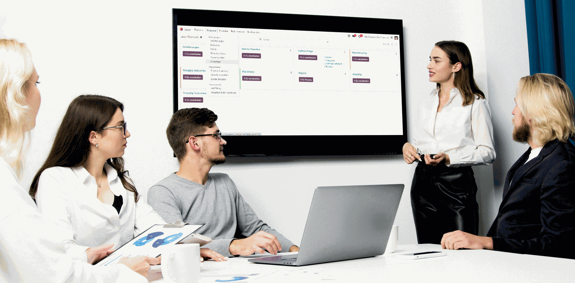 Schulung Odoo ERP Implemtierung