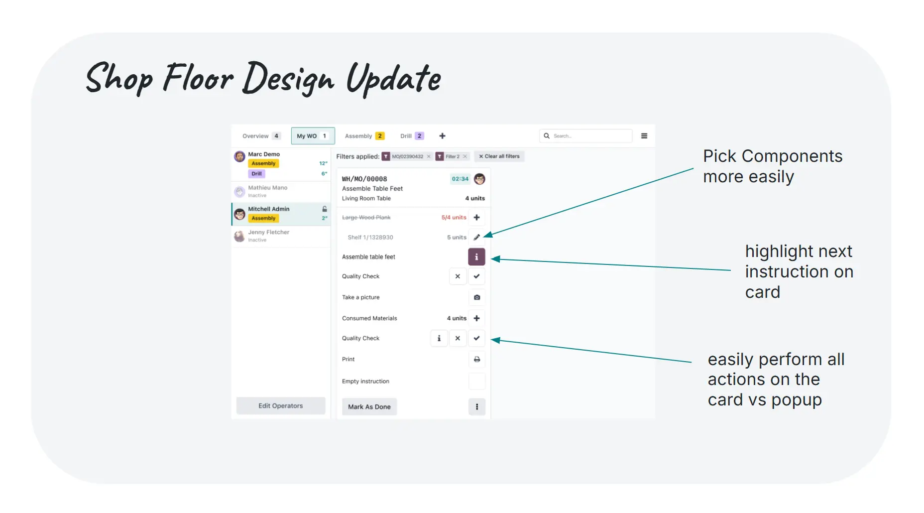 Odoo 19 Shop Floor