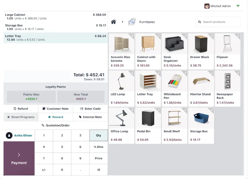 Odoo POS System
