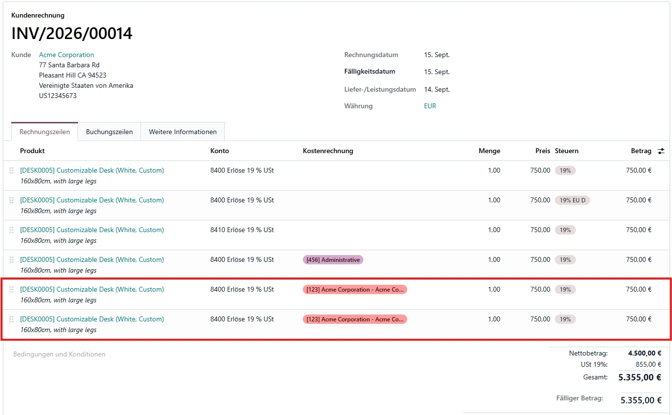 DATEV AddOn Screenshot 9 DATEV AddOn Screenshot 9