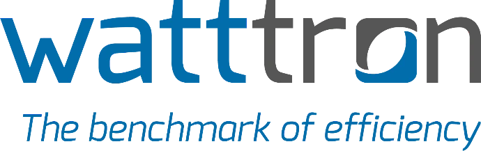 watttron -Logo - ein Kunde von manaTec