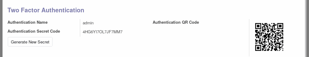Die Konfiguration der Zwei-Faktor-Authentifizierung in Odoo Die Konfiguration der Zwei-Faktor-Authentifizierung in Odoo