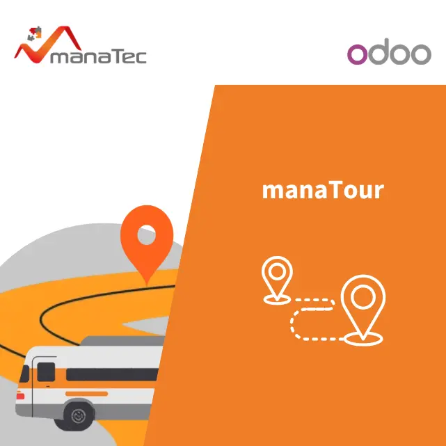 Automatische Tourenplanung für den Außendienst mit manaTour (Odoo 15, Basic)