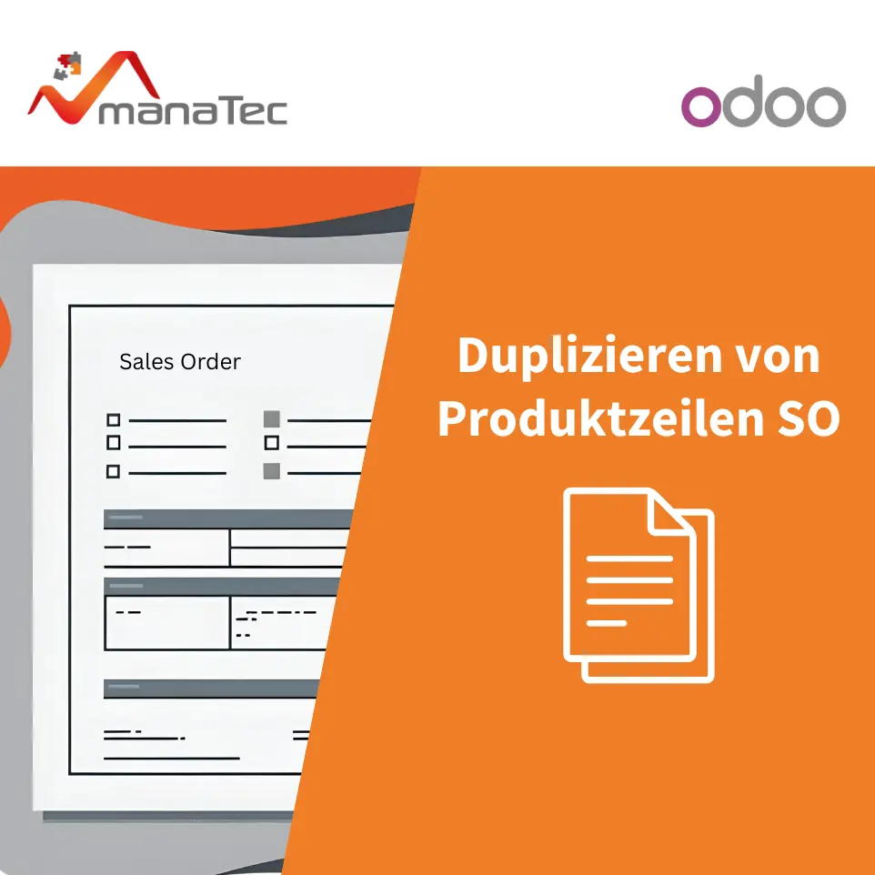 Duplizieren von Produktzeilen der Sales Order