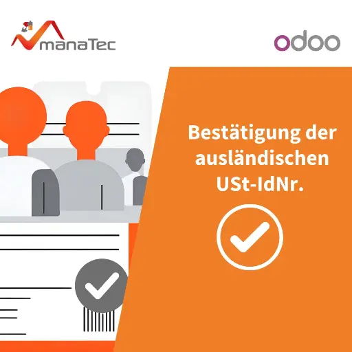 Bestätigung der ausländischen USt-IdNr. für Odoo 